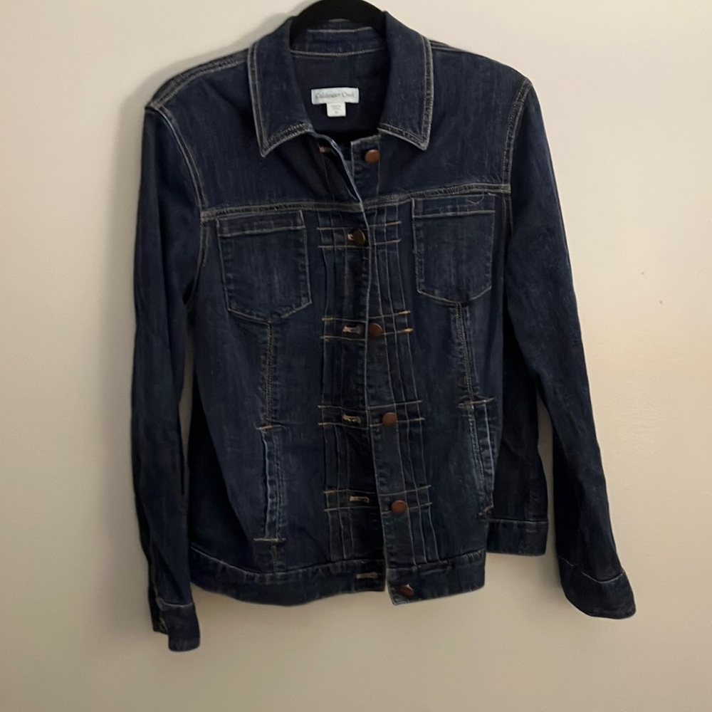 Coldwater Creek Blue Jean Jacket Classic Denim Style